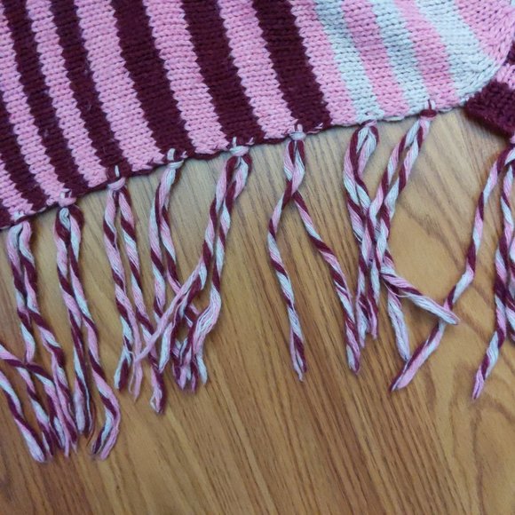 BCBGMaxAzria Pink Knit Poncho Cardigan - Picture 6 of 9